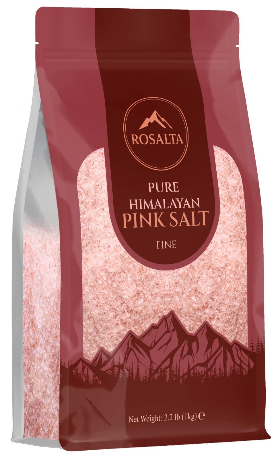 Fine Pink Salt 1kg — Fine grind Himalayan pink salt